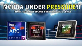 NVIDIA UNDER PRESSURE?! RDNA 4 & Battlemage Performance Leaks