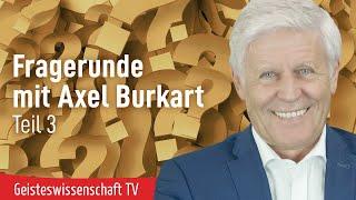 Fragerunde mit Axel Burkart Teil 3 - Geisteswissenschaft TV