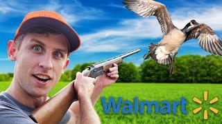 Bird Hunting with Walmart's Cheapest Shotgun!