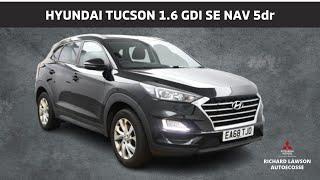 HYUNDAI TUCSON 1.6 GDI SE NAV 5dr Review @ Richard Lawson Autoecosse Dundee. EA68TJO