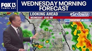 Tampa weather | More showers & storms