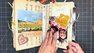 Utah Adventure ~ Travel Junk Journal Flip Through ~ 1 of 5