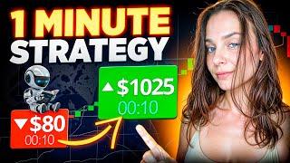 1 MINUTE STRATEGY  BINARY OPTIONS TRADING USA | POCKET OPTION STRATEGY | TRADING BOT BINARY OPTIONS