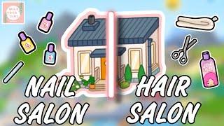 NAIL SALON  + HAIR SALON ‍️ TOCA BOCA WORLD 