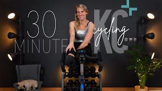 FULL SEATED Stationary Bike Workout for Beginners