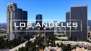 Los Angeles - Century City Skyline | 4K Drone Footage