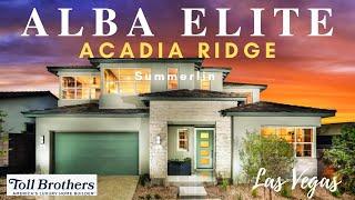 TOLL BROTHERS: THE ALBA ELITE AT ACADIA RIDGE SUMMERLIN  @Ogie Aguirre