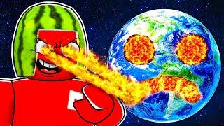 Smashing PLANETS In Solar Smash