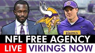 Vikings 2025 NFL Free Agency LIVE: Sam Darnold SIGNS W/ Seahawks + Vikings Free Agency Tracker