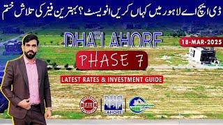 DHA Lahore Phase 7 Plots & Files – Investment Potential & Market Overview | March 2025