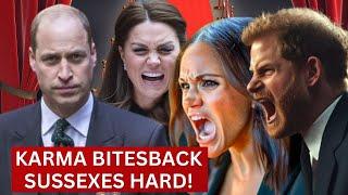 PAYBACK TIME! William & Kate CRUSH Rotten Meghan & Harry By Using Their Own PR Tactics Against Them.