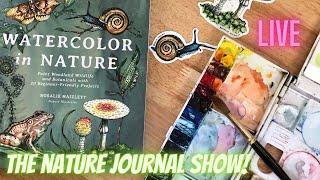 Watercolor in Nature: Book Review and Painting