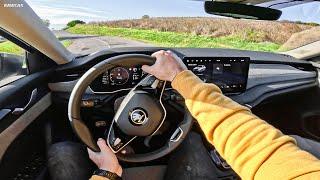 NEW 2024 Skoda Octavia Liftback (Facelift) - POV Test Drive