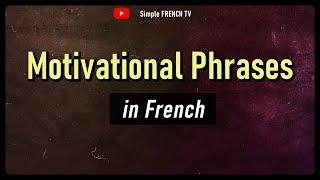 Learning French? Lost your MOTIVATION? Then Watch this Video and Learn French I French for Beginners