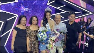 Ba mẹ và gia đình mừng rỡ khi Nguyễn Cao Kỳ Duyên đăng quang Miss Universe 2024