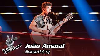 João Amaral  - "Something" | Prova Cega | The Voice Portugal