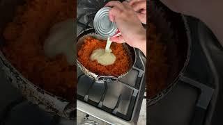 CARROTS + CONDENSED MILK, 3-INGREDIENT DESSERT #shorts