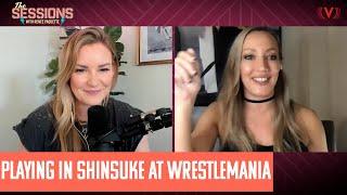 Nita Strauss manifested playing Nakamura's WrestleMania entrance: The Sessions with Renee Paquette