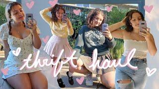 everything i thrifted in 2020 // midsize try on haul