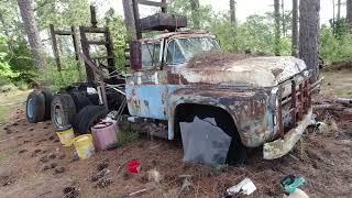 Will It Start? 1958 F750 Sitting 40 Years