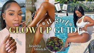 HOW TO *PHYSICALLY* GLOW UP 2024 | FEMININE HYGIENE +SKINCARE+SELFCARE TIPS | ULTIMATE GLOW UP GUIDE