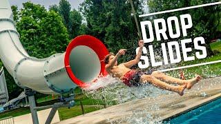 Amazing DROP SLIDES Compilation! (Jump Slides)