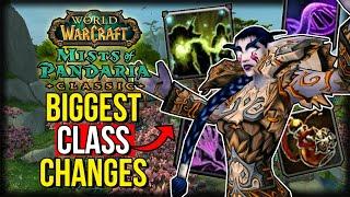 BIGGEST Change To EVERY Class In Mists of Pandaria Classic | World of Warcraft