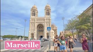 Marseille, France - Best of Marseille, Walking tour in Marseille 4K UHD