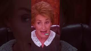 You Don't Hustle Judge Judy! #Shorts
