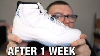 I Wore the AIR JORDAN 11 LEGEND BLUE Everyday for a WEEK! Here is What Happened!