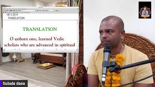 SB 5.14.12 | HG Subala Prabhu | Material Piety Vs Spiritual Piety