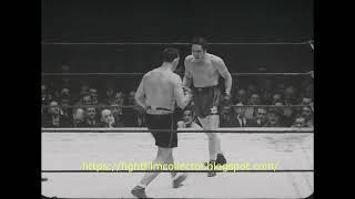 Max Baer vs Primo Carnera, New York 1934 | Round 6 (HD 35mm Print)