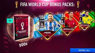 No Way! Opening World Cup Bonus Packs Until I Get 106 Rated Messi, Ronaldo Or Neymar - FIFA Mobile