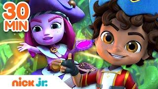 Escarlata Puts a Magic Spell on Santiago of the Seas  w/ Lorelai | 30 Minute Compilation | Nick Jr.