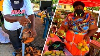 MOCHA MARKET GUYANA Big Day (2021) pt.2 | Jamaican Stew Beef Cooking