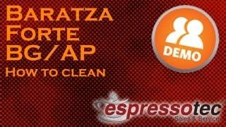 Baratza Forte BG/AP - How to Clean