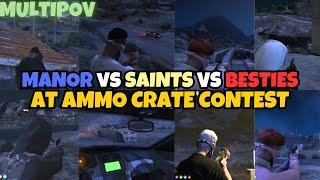 MANOR Smoke SAINTS At Besties/Peanut's Ammo Crate | NOPIXEL 4.0 GTA RP