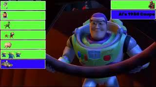 Toy Story 2 (1999) Car Chase with healthbars