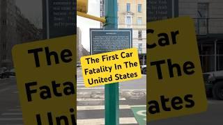 The First Car Fatality In The United States #didyouknow #nyc #nychistory #fyi #history