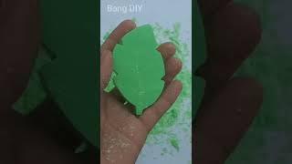 Ukiran Sabun Bentuk Daun | Kerajinan Tangan Yang Mudah | DIY #shorts