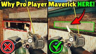 The  *400 IQ* Reason Why Pro Players Use Maverick Like This! - Rainbow Six Siege Deadly Omen