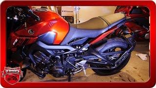 How To Remove The FZ09 MT09 Rear Pegs For A Clean Look