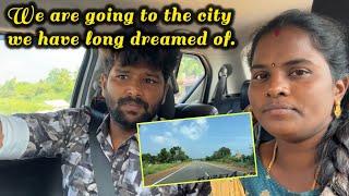 ரொம்ப நாள் ஆசை பட்ட இடத்துக்கு போறோம் | #funny #vlog #travel #family | @ammuarasan