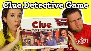 Clue Game Retro Classic Detective Game