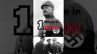 Ernst Röhm in 1 Minute: The Man Who Threatened Hitler!