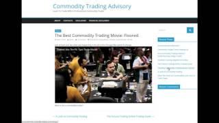 New Commodity Trading Advisory Blog   Trade With A Pro!