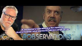 A CAUTIONARY TALE about FILM HISTORY, Teaching and Moms who want CONTROL! Robservations #989