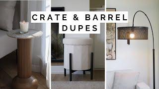 CRATE AND BARREL VS THRIFT STORE | DIY CRATE AND BARREL INSPIRED HOME DECOR