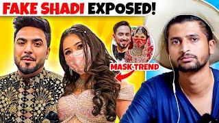 INFLUENCERS RUINING WIFE’S DREAM WITH WEDDING MASK TREND