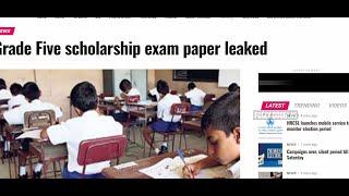 Sri Lankan Grade 05 Scholarship Exam Leaked (Meme)